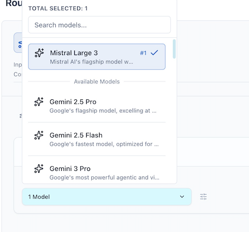 Single Judge Configuration